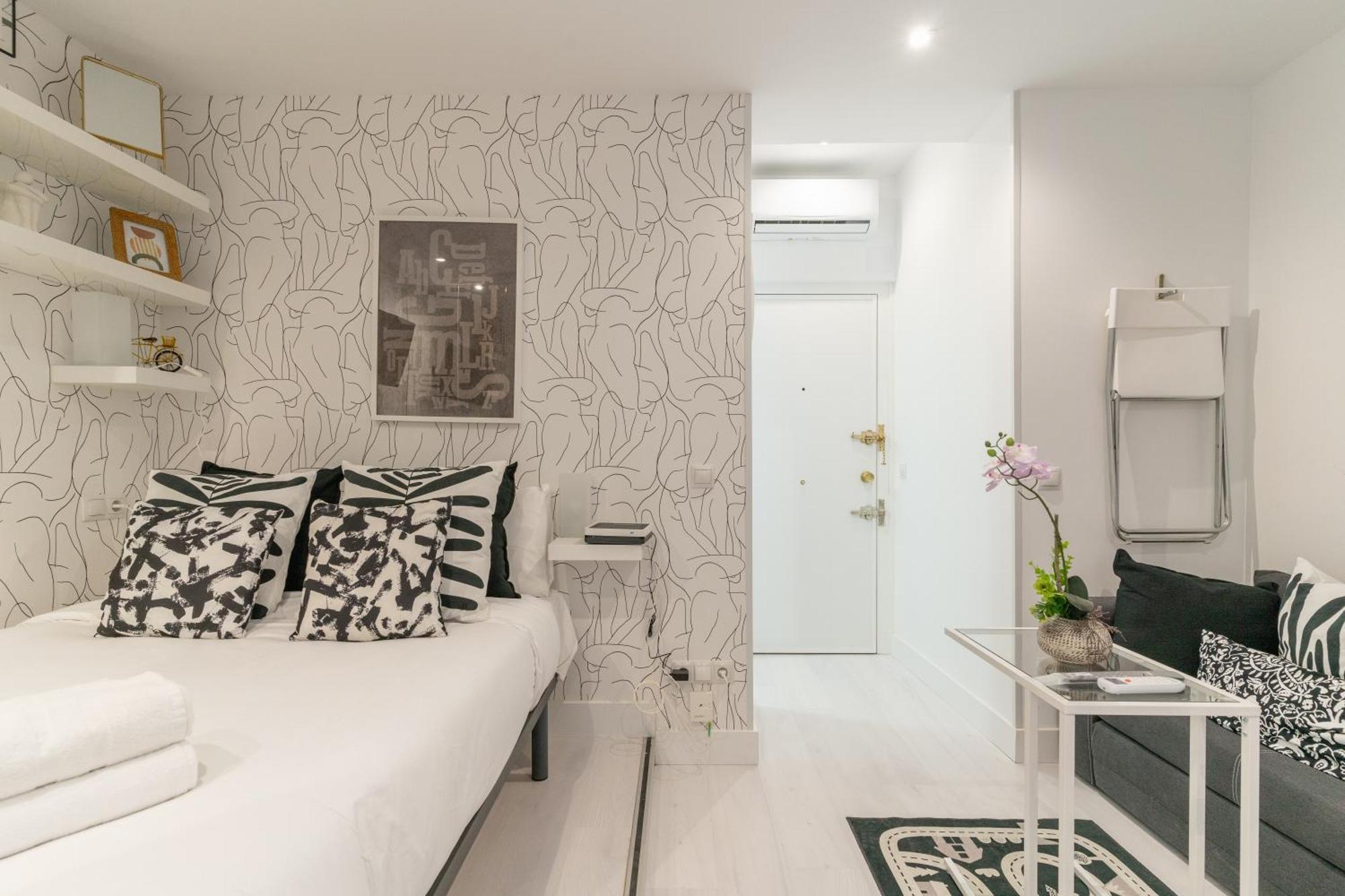 Modern Studio-1Bathroom-Chueca Madri Exterior foto